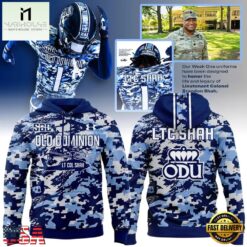 Old Dominion Monarchs Lieutenant Colonel Brandon Shah Hoodie, Hot 3D Shirt Trend Old Dominion Monarchs Lieutenant Colonel Brandon Shah Hoodie