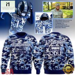 Old Dominion Monarchs Lieutenant Colonel Brandon Shah Sweatshirt, Hot 3D Shirt Trend Old Dominion Monarchs Lieutenant Colonel Brandon Shah Sweatshirt