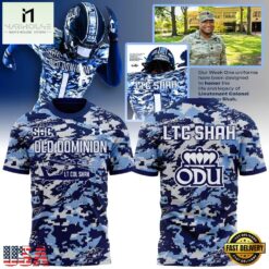 Old Dominion Monarchs Lieutenant Colonel Brandon Shah T Shirt, Hot 3D Shirt Trend Old Dominion Monarchs Lieutenant Colonel Brandon Shah T Shirt