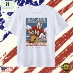 On Air State Fair San Francisco 49ers No 14 Vintage Poster T Shirt, Stylish 2D Graphic Shirt ON Air State Fair San Francisco 49ers NO 14 Vintage Poster T Shirt