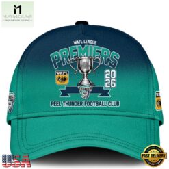 Peel Thunder 2026 WAFL Premiers Limited Edition Cap, Trending Cap Style Peel Thunder 2026 Wafl Premiers Limited Edition Cap