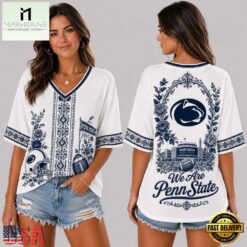 Penn State Nittany Lions NCAA Collegiate Pride Collection V Neck T Shirt, NCAA College V Neck Tee Penn State Nittany Lions Ncaa Collegiate Pride Collection V Neck T Shirt