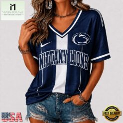 Penn State Nittany Lions NCAA Rivalry Game Spirit V neck T Shirt, NCAA College V Neck Tee Penn State Nittany Lions Ncaa Rivalry Game Spirit V Neck T Shirt