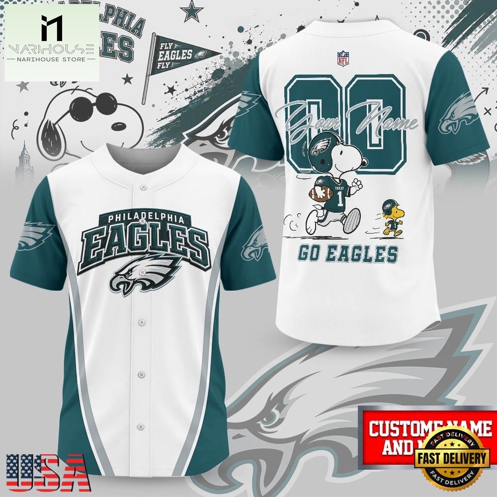 Philadelphia Eagles NFL Snoopy Ultimate Game Day Personalized Jersey Shirt, NFL Game Day Jersey Philadelphia Eagles NFL Snoopy Ultimate Game Day Personalized Jersey Shirt, NFL Game Day Jersey