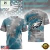 Philadelphia Eagles NFL Sunday Legends Tie Dye 3D Shirt, NFL Sporty Shirt Philadelphia Eagles Nfl Sunday Legends Tie Dye 3D Shirt