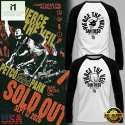 Pierce The Veil I Can’t Hear You World Tour 2026 Long Sleeve Shirt, Popular 3D Music Tee Pierce The Veil I Can T Hear You World Tour 2026 Long Sleeve Shirt