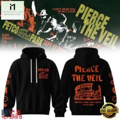 Pierce The Veil I Can’t Hear You World Tour Finale 2026 Limited Hoodie, Popular 3D Music Tee Pierce The Veil I Can T Hear You World Tour Finale 2026 Limited Hoodie