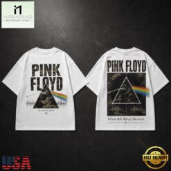 Pink Floyd Camo Prism Echoes 3D Shirt, Popular 3D Music Tee Pink Floyd Camo Prism Echoes 3D Shirt