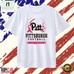 Pittsburgh Panthers Football Pitt Fight Together Breast Cancer Awareness T Shirt, Stylish 2D Graphic Shirt Pittsburgh Panthers Football Pitt Fight Together Breast Cancer Awareness T Shirt