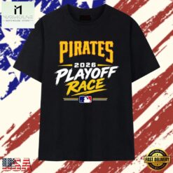 Pittsburgh Pirates 2026 Playoff Race Baseball T Shirt, Stylish 2D Graphic Shirt Pittsburgh Pirates 2026 Playoff Race Baseball T Shirt