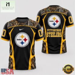 Pittsburgh Steelers 2026 NFL Hunting Camo 3D Shirt, NFL Sporty Shirt Pittsburgh Steelers 2026 Nfl Hunting Camo 3D Shirt