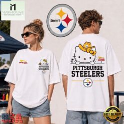 Pittsburgh Steelers NFL Kitty Burger Game Day Unisex 3D Shirt, NFL Sporty Shirt Pittsburgh Steelers Nfl Kitty Burger Game Day Unisex 3D Shirt