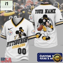 Pittsburgh Steelers NFL Mickey Quarterback Football Jersey, NFL Team Football Jersey Pittsburgh Steelers Nfl Mickey Quarterback Football Jersey