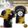 Pittsburgh Steelers NFL Sunday Legends Tie Dye 3D Shirt, NFL Sporty Shirt Pittsburgh Steelers Nfl Sunday Legends Tie Dye 3D Shirt