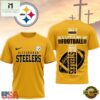 Pittsburgh Steelers NFL Whole Lot of Football Christian Cross 3D Shirt, NFL Sporty Shirt Pittsburgh Steelers Nfl Whole Lot OF Football Christian Cross 3D Shirt
