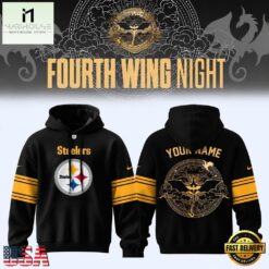 Pittsburgh Steelers x Fourth Wing Night 2026 Limited Edition Hoodie, Hot 3D Shirt Trend Pittsburgh Steelers X Fourth Wing Night 2026 Limited Edition Hoodie