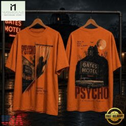Psycho Bates Motel Halloween 3D Shirt, Popular 3D Music Tee Psycho Bates Motel Halloween 3D Shirt