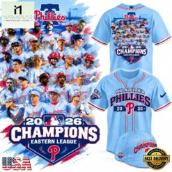 Reading Fightin Phils Eastern League Champions Team Graphic Baseball Jersey, Stylish Baseball Jersey Reading Fightin Phils Eastern League Champions Team Graphic Baseball Jersey