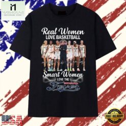 Real Women Love Basketball Smart Women Love The Indiana Fever Signatures T Shirt, Stylish 2D Graphic Shirt Real Women Love Basketball Smart Women Love The Indiana Fever Signatures T Shirt