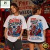 Red Hot Chili Peppers Fire Prevention Week 3D Shirt, Popular 3D Music Tee Red Hot Chili Peppers Fire Prevention Week 3D Shirt
