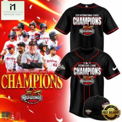 Rochester Red Wings International League Champions 2026 Baseball Jersey, Stylish Baseball Jersey Rochester Red Wings International League Champions 2026 Baseball Jersey