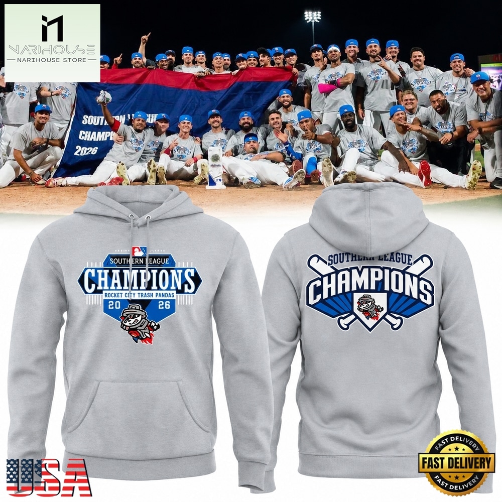 Rocket City Trash Pandas Southern League Champions 2026 Hoodie, Hot 3D Shirt Trend Rocket City Trash Pandas Southern League Champions 2026 Hoodie, Hot 3D Shirt Trend