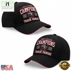 Rocket City Trash Pandas Southern League North Division Championship 2026 Cap, Trending Cap Style Rocket City Trash Pandas Southern League North Division Championship 2026 Cap