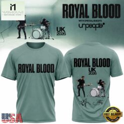 Royal Blood UK Tour Dead Company 2026 Special New 3D Shirt, Popular 3D Music Tee Royal Blood UK Tour Dead Company 2026 Special New 3D Shirt