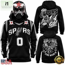 San Antonio Spurs x Cero Miedo WWE Superstar Penta 2026 Hoodie, Hot 3D Shirt Trend San Antonio Spurs X Cero Miedo Wwe Superstar Penta 2026 Hoodie