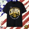 San Diego Padres 2026 National League West Division Champs T Shirt, Stylish 2D Graphic Shirt 3 San Diego Padres 2026 National League West Division Champs T Shirt, Stylish 2D Graphic Shirt San Diego Padres 2026 National League West Division Champs T Shirt