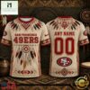 San Francisco 49ers 2026 NFL Native American Heritage 3D Shirt, NFL Sporty Shirt San Francisco 49ers 2026 Nfl Native American Heritage 3D Shirt