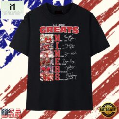 San Francisco 49ers All Time Greats Legends Graphic T Shirt, Stylish 2D Graphic Shirt San Francisco 49ers All Time Greats Legends Graphic T Shirt
