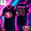 San Francisco 49ers NFL Electric Glow Custom Football Jersey, NFL Team Football Jersey San Francisco 49ers Nfl Electric Glow Custom Football Jersey