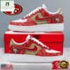 San Francisco 49ers NFL End Zone Energy Air Force 1 Sneaker Shoes, NFL Team AF1 Shoes San Francisco 49ers Nfl End Zone Energy Air Force 1 Sneaker Shoes