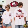San Francisco 49ers NFL Kitty Burger Game Day Unisex 3D Shirt, NFL Sporty Shirt San Francisco 49ers Nfl Kitty Burger Game Day Unisex 3D Shirt