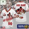 San Francisco 49ers NFL Mickey Quarterback Football Jersey, NFL Team Football Jersey 2 San Francisco 49ers NFL Mickey Quarterback Football Jersey, NFL Team Football Jersey San Francisco 49ers Nfl Mickey Quarterback Football Jersey