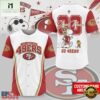 San Francisco 49ers NFL Snoopy Ultimate Game Day Personalized Jersey Shirt, NFL Game Day Jersey San Francisco 49ers Nfl Snoopy Ultimate Game Day Personalized Jersey Shirt