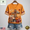 San Francisco 49ers NFL Thanksgiving Faith And Football V Neck T Shirt, Trendy NFL V Neck Tee San Francisco 49ers Nfl Thanksgiving Faith And Football V Neck T Shirt