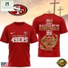 San Francisco 49ers NFL Whole Lot of Football Christian Cross 3D Shirt, NFL Sporty Shirt 3 San Francisco 49ers NFL Whole Lot of Football Christian Cross 3D Shirt, NFL Sporty Shirt San Francisco 49ers Nfl Whole Lot OF Football Christian Cross 3D Shirt