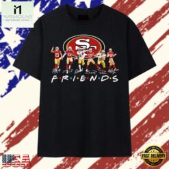 San Francisco 49ers Team Signatures TV Show Parody Graphic T Shirt, Stylish 2D Graphic Shirt San Francisco 49ers Team Signatures TV Show Parody Graphic T Shirt
