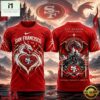 San Francisco 49ers x Fourth Wing Night 2026 Limited Edition T Shirt, Popular 3D Music Tee San Francisco 49ers X Fourth Wing Night 2026 Limited Edition T Shirt