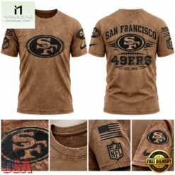 San Francisco 49ers x Salute To Service Limited Edition 2026 3D Shirt, Hot 3D Shirt Trend San Francisco 49ers X Salute TO Service Limited Edition 2026 3D Shirt