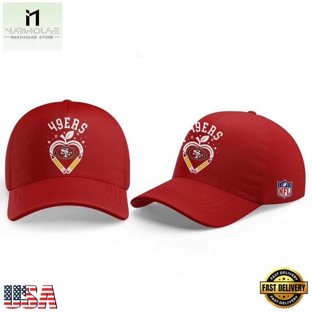 San Francisco 49ers x Teacher Appreciation Night 2026 Limited Edition Cap, Trending Cap Style San Francisco 49ers x Teacher Appreciation Night 2026 Limited Edition Cap, Trending Cap Style