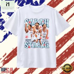 Sarah Strong UConn Huskies Basketball Signature T Shirt, Stylish 2D Graphic Shirt Sarah Strong Uconn Huskies Basketball Signature T Shirt