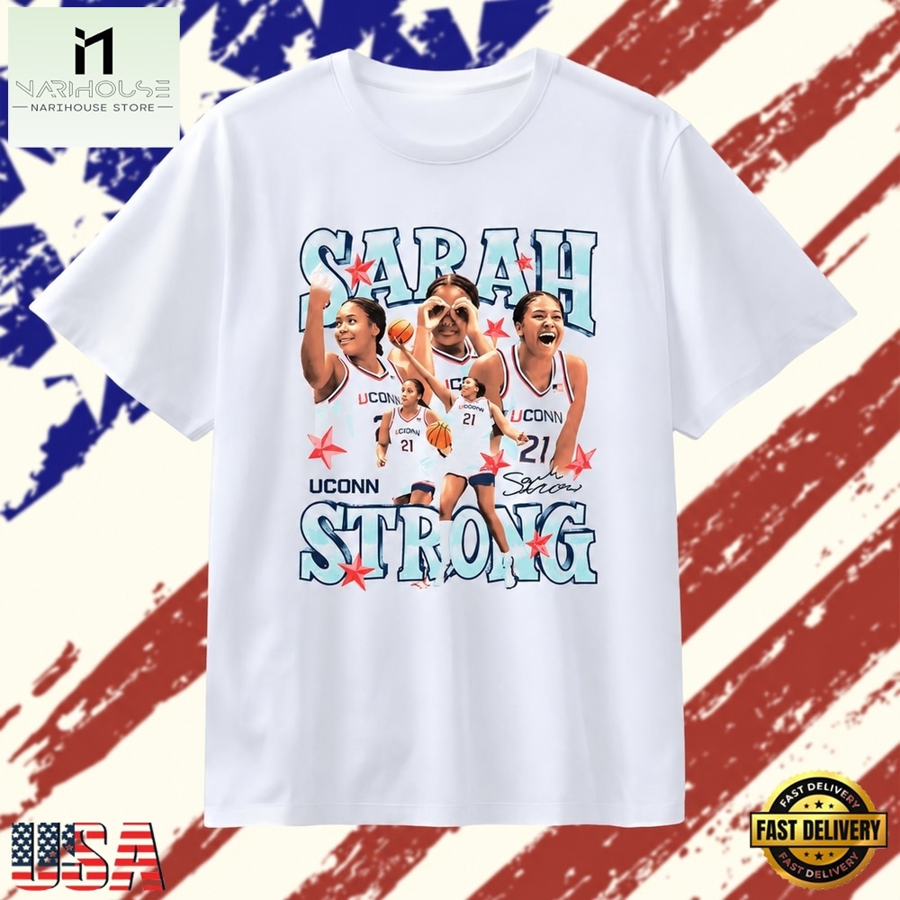 Sarah Strong UConn Huskies Basketball Signature T Shirt, Stylish 2D Graphic Shirt Sarah Strong UConn Huskies Basketball Signature T Shirt, Stylish 2D Graphic Shirt