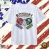 Saturday Throwdown La Tech Bulldogs vs Baylor Bears Sept 19 2026 T Shirt, Stylish 2D Graphic Shirt Saturday Throwdown LA Tech Bulldogs VS Baylor Bears Sept 19 2026 T Shirt