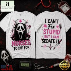 Scrubs & Screams Halloween 3D Shirt, Popular 3D Music Tee Scrubs Screams Halloween 3D Shirt
