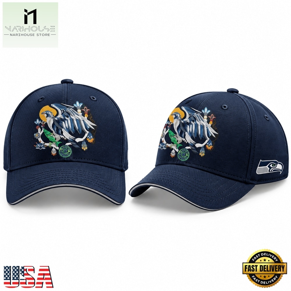 Seattle Seahawks 2026 Latino Heritage Month Collection Cap, Trending Cap Style Seattle Seahawks 2026 Latino Heritage Month Collection Cap, Trending Cap Style