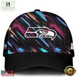 Seattle Seahawks NFL 2026 Crucial Catch Limited Edition Black Cap, Trending Cap Style Seattle Seahawks Nfl 2026 Crucial Catch Limited Edition Black Cap