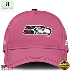 Seattle Seahawks NFL 2026 Crucial Catch Limited Edition Pink Classic Cap, Trending Cap Style Seattle Seahawks Nfl 2026 Crucial Catch Limited Edition Pink Classic Cap